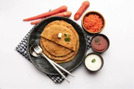 Gajar Parantha